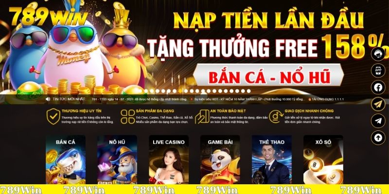 Hướng dẫn nạp tiền 789Win chuẩn cho newbie